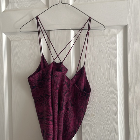 Never worn Cross-Back Cow neck camisole - Picture 2 of 2